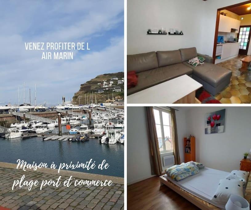 Maison De Pecheur Proche Du Port,Plage Et Commerces Chez Saja Fécamp Dış mekan fotoğraf